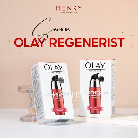 Serum Olay Regenerist Micro-Sculpting Super Serum 50ml – Dưỡng Ẩm, Hỗ Trợ Săn Chắc & Cải Thiện Dấu Hiệu Lão Hóa
