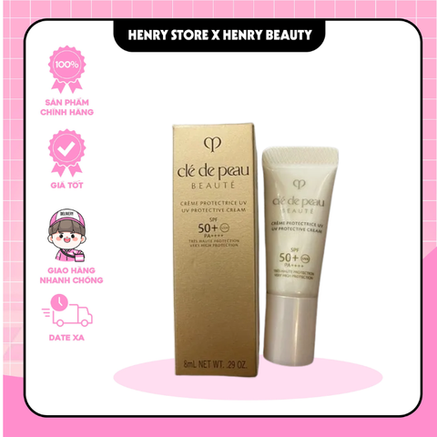 KEM CHỐNG NẮNG CLÉ DE PEAU SPF 50+/PA++++ 8ML