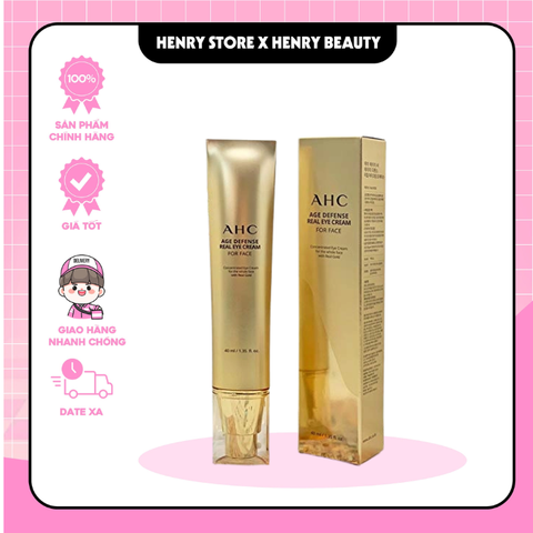 (Loại Pump) Kem Dưỡng Mắt Ahc Age Defense - 40ml