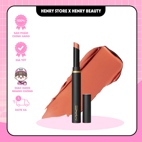 SON MAC POWDER KISS VELVET BLUR SLIM MÀU 882 ALL-STAR ANISE