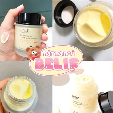 MẶT NẠ NGỦ BELIF - 75ML
