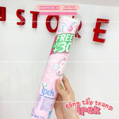 Bông tẩy trang Ipek 150 miếng