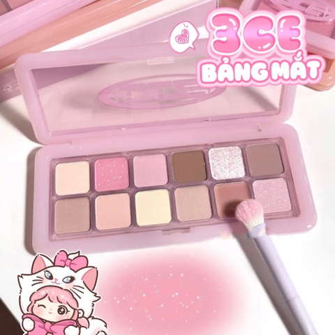 Bảng Phấn Mắt 12 Ô 3CE New Take Eyeshadow Palette