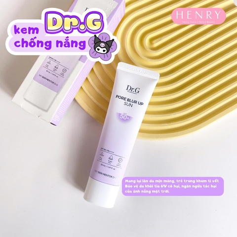 Kem chống nắng DR.G Pore Blur Up Sun SPF50+ PA++++_50ml