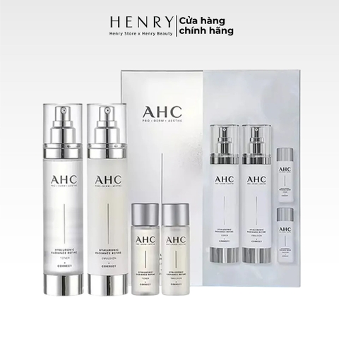 Set AHC Hyaluronic Dewy Radiance (100ml×2 + 30ml×2)