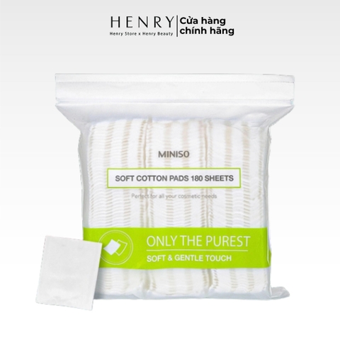 Bông Tẩy Trang Miniso 180 Miếng