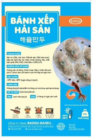 Bánh xếp Hải Sản