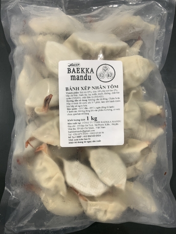 Bánh xếp nhân tôm