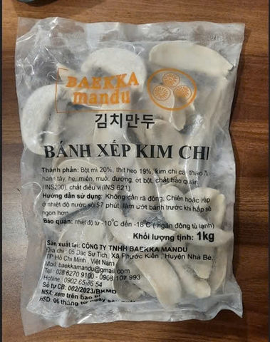 Bánh xếp kim chi