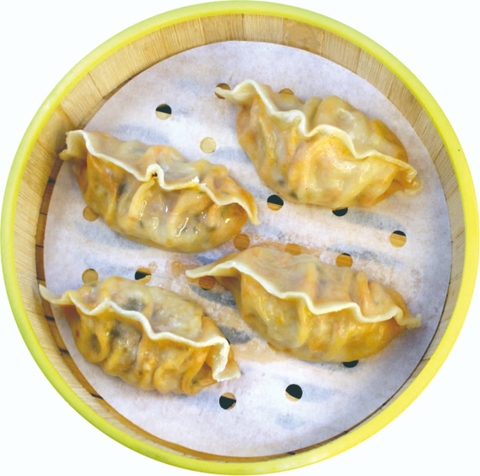 Bánh xếp kim chi