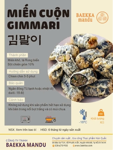 Miến cuộn Gimmari