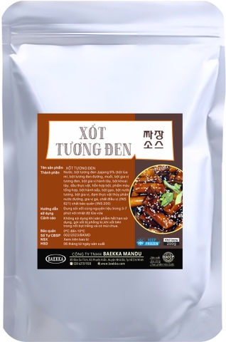 Xốt tương đen