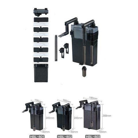 Lọc Treo Sunsun HBL-801, HBL-802, HBL-803 Dành Cho Bể Cá Từ 20-80cm Hàng Chất Lượng
