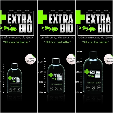Men vi sinh EXTRA BIO - sản phẩm cao cấp cho cá cảnh