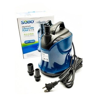 Máy Bơm Chìm Hút Đáy 360 độ chạy êm, hạn chế tiếng ồn SOBO WP-100D, WP-200D, WP-300D, WP-500D, WP-700D