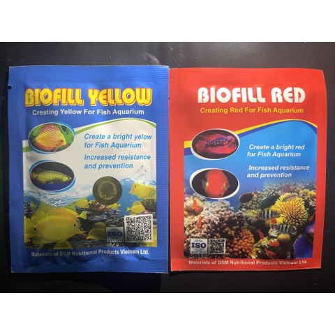 BIOFILL - Tăng Cường Sắc Tố Màu Cho Cá