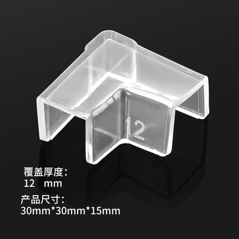 Kẹp Góc Silicon Bảo vệ cạnh góc hồ cá, chống va đập và trầy sước