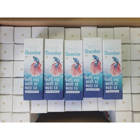 FRESH BOOSTER - Điều Hòa Nước Bể Nuôi Cá, Khử Clo và Kim Loại Nặng trong nước