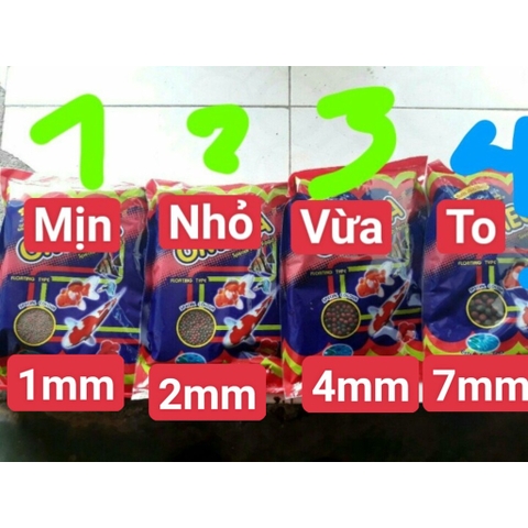 Cám OMEGA - Thức Ăn Cá Cảnh Đến Từ Thái Lan - Giúp Cá Tăng Màu và Mau Lớn