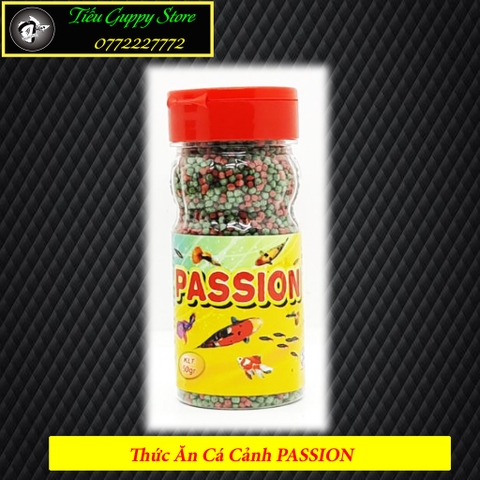 Cám Passion - Thức Ăn Cho Cá Cảnh Nhỏ - Kính Tế, Dễ Sử Dụng