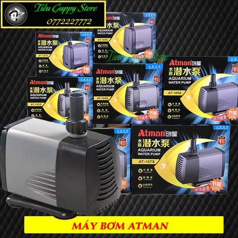 Máy Bơm Nước ATMAN AT101s - AT102s - AT103s - AT104s - AT105s - AT106s - AT107s Chuyên Dụng Cho Hồ Cá Cảnh