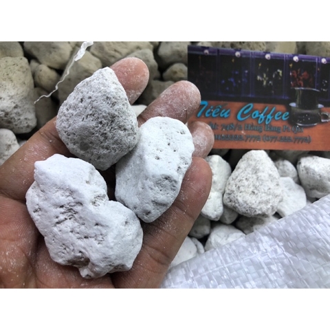 Đá Lông Vũ / Nham Thạch Trắng - Vật liệu lọc tốt