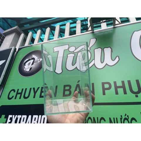 Hồ kính nuôi Betta, Keo Betta KT 15x10x15cm - kính 3 li dán giấu keo