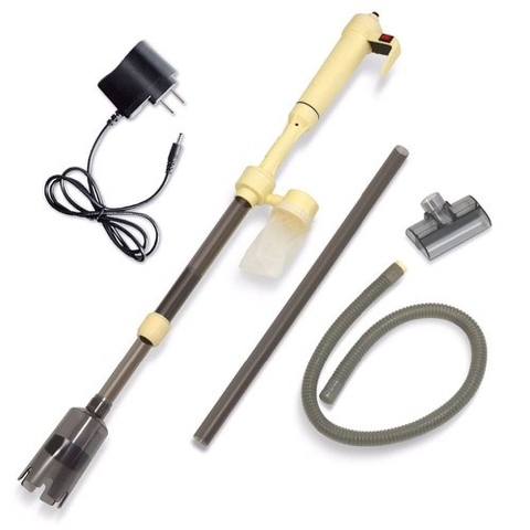 Máy hút cặn vệ sinh hồ cá Jeneca AS-615B chạy bằng điện và bằng pin