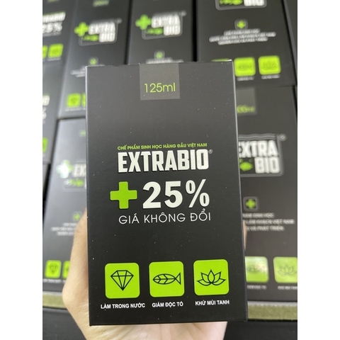 Vi sinh Extra Bio chai nhỏ 125ml tiện dụng - vừa túi tiền