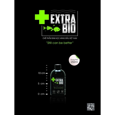 Men vi sinh EXTRA BIO - sản phẩm cao cấp cho cá cảnh
