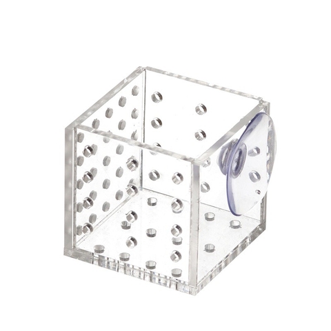 Rổ Trùng Chỉ Mica - Cốc cho Cá ăn Trùng Chỉ chất liệu Mica