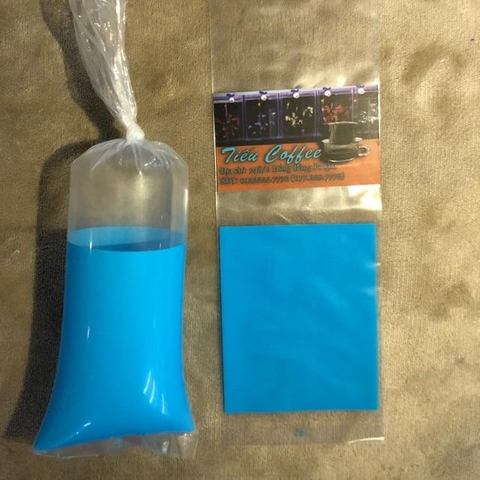 Bao bịch ni long có lớp màu đóng cá cảnh chuyên dụng, kích thước 9x31 - chống stress, hoảng khi ship xa