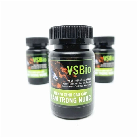 Vi Sinh VSBio- VS Bio - Nâng Cao Chất Lượng Nước Cho Cá Cưng (Hũ 80gram)