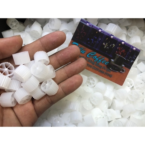 Hạt Lọc KALDNES 6 cánh - vật liệu lọc cho hồ cá cảnh