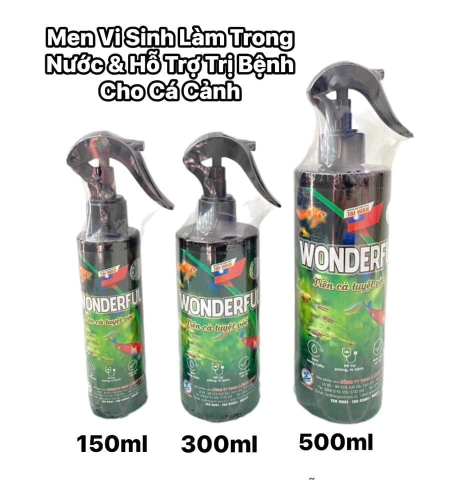 WONDERFUL - Men Vi Sinh Làm Trong và Hỗ Trợ cho Cá Cảnh