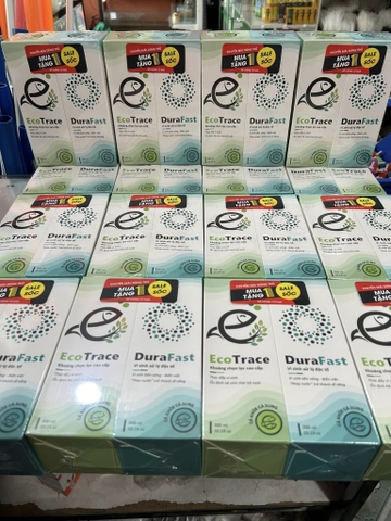 Combo Vi sinh DuraFast & Khoáng chọn lọc cao cấp EcoTrace xử lý độc tố cho hồ cá. Chai 300ml