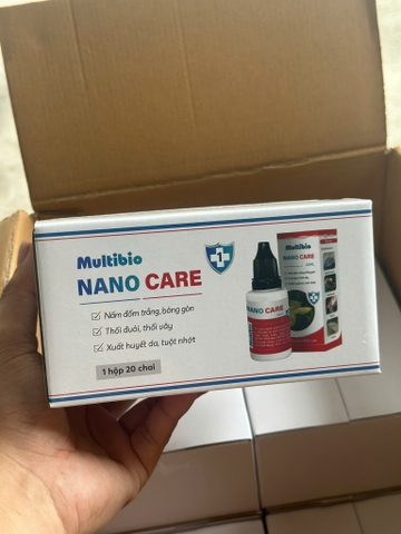 Nano Care Multibio - Chế Phẩm Sinh Học Phòng và Xử Lý Hiệu Quả Thối Đuôi Tuột Nhớt Ở Cá Cảnh Thuỷ Sinh