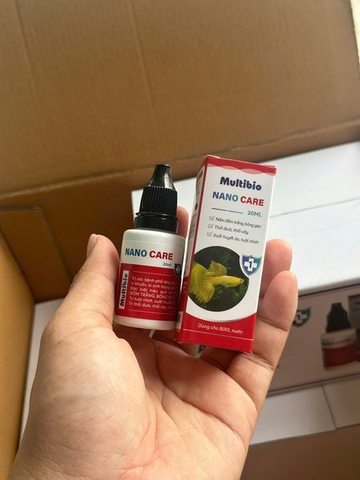 Nano Care Multibio - Chế Phẩm Sinh Học Phòng và Xử Lý Hiệu Quả Thối Đuôi Tuột Nhớt Ở Cá Cảnh Thuỷ Sinh