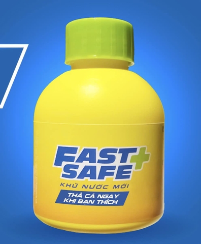 Dung Dịch Khử Nước Mới FAST SAFE - Chuyên Khử Clo và Loại Bỏ Kim Loại Nặng trong Nước