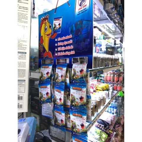 Cám Sapphire Feed - Thức Ăn Chuyên Dụng Cho Cá Cảnh Nhỏ (Guppy, Betta, Neon, Bình Tích....)