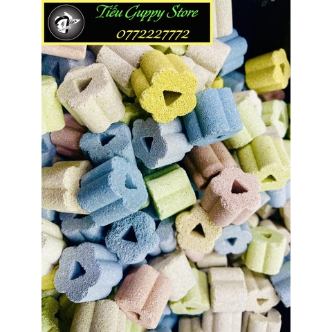 Sứ Lọc Hình Bông Hoa - Kiểu Dáng Đẹp, Trang Trí và làm Vật Liệu Lọc Cho Bể Cá Cảnh, Hồ Thủy Sinh