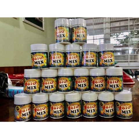 BIOMIX Plus 3 in 1 - Men Vi Sinh Đậm Đặc Cho Hồ Cá, Tép, Thủy Sinh (Hủ 100gram)