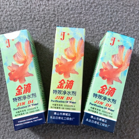 Dung Dịch Làm Trong Nước Cấp Tốc Jin Di Cho Hồ Cá Cảnh