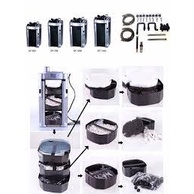 Máy Lọc Ngoài, Lọc Thùng ATMAN DF-500, DF-700, DF-1000, DF-1300 Kèm theo Vật Liệu Lọc