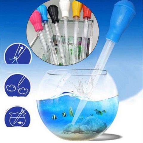 Ống Hút Cặn Hồ Cá, Chuyên Dụng Để Hút Phân Cá, Cặn Bẩn - Kích Thước 30ml, 50ml (Màu Sắc Giao Ngẫu Nhiên)