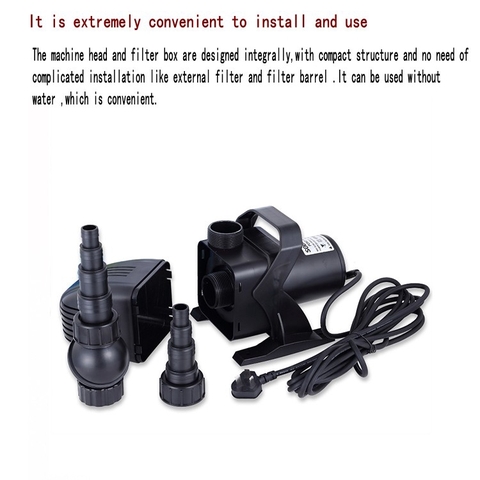 Máy Bơm Đẩy Cao SOBO Chuyên Dùng Cho Hồ Cá KOI WP-10000 - 20000 - 25000 - 30000 lít/giờ