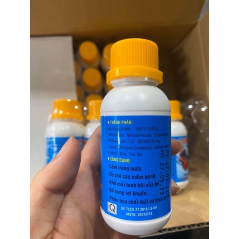 Men Vi Sinh COMPOZYME - Khử Mùi Hôi Tanh - Làm Trong Nước - Bổ Sung Lợi Khuẩn