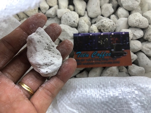 Đá Lông Vũ / Nham Thạch Trắng - Vật liệu lọc tốt