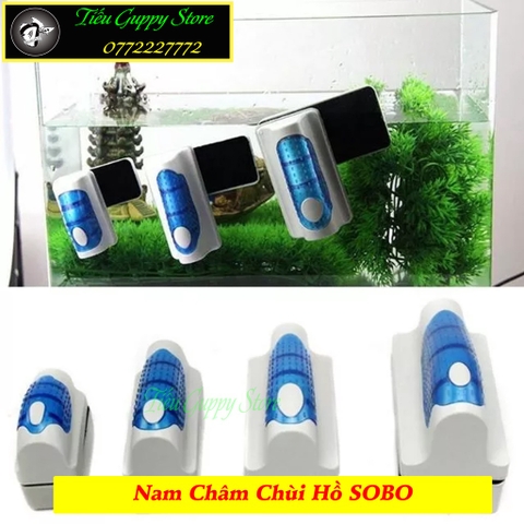 Nam Châm Cọ Rửa, Vệ Sinh Hồ Cá SOBO - Thích Hợp Cho Các Độ Dầy Kính Hồ Cá