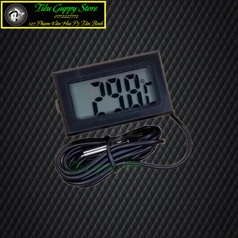 Nhiệt Kế Điện Tử Đầu Dò Giá Rẻ - Đo Nhiệt Độ Hồ Cá Cảnh